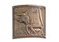 Contemporary Wall Art Metal Bronze Relief For Indoor Decoration Soft Texture supplier