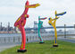 Outdoor Dancing Figure Sculpture Painted Metal Sculpture for Public Park supplier