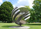 Large Garden Ball Outdoor Metal Sculpture Stainless Steel Sculpture