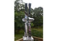 Abstract Mirror Stainless Steel Metal Garden Ornaments supplier