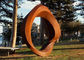 Corten Steel Rusted Metal Garden Sculptures , Outdoor Steel Sculpture Art supplier