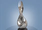 Contemporary Abstract Stainless Steel Metal Sculpture For Home Decoration supplier