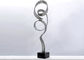 Custom Size Stainless Steel Outdoor Sculpture Abstract Metal Art Home Decoration supplier