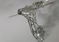 Mirror Polished Hollow Deer Head Stainless Steel Sculpture For Wall Decor supplier