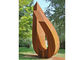 Modern Corten Steel Large Garden Sculptures Metal Outdoor Corrosion Stability supplier