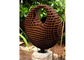 Honeycomb Decoration Corten Steel Sculpture , Rusted Metal Garden Sculptures supplier