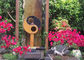 Antique Corten Steel Garden Sculpture Abstract For Outdoor Decoration supplier