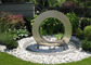 Garden Design Ring Shape Stainless Steel Water Feature Fountain Corrosion Stability supplier