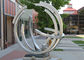Street Decoration Contemporary Type Stainless Steel Outdoor Sculpture With Matt Finishing supplier