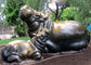 Modern Garden Decoration Outdoor Metal Sculpture , Mother ' S Love Sculpture supplier