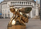 Contemporary Art Titanium Finish Honey Bee Sculpture Corrosion - Stability supplier