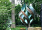 Garden Metal Decorative Wind Kinetic Sculpture Stainless Steel Corrosion Stability supplier