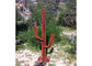 Amazing Design Corten Steel Sculpture Outdoor Garden Flowers Cactus Sculpture supplier