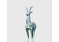 Famous Geometric Life Size Deer Sculptures Modern Art Stainless Steel supplier