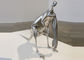 Art Modern Stainless Steel Sculpture Kangaroo Animal Human Head And Hands