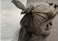 Surprisingly Bronze Statue Metal Man Gravity - Defying Sculpture Artists supplier