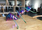 Colorful Table Decor Metal Ant Sculpture Stainless Steel Titanium Craft supplier