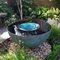 Chalice Water Outdoor Fountains Stainless Steel Sculpture For Garden Decoration supplier