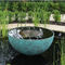 Chalice Water Outdoor Fountains Stainless Steel Sculpture For Garden Decoration supplier