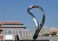 Custom Made Modern Stainless Steel Abstract Sculpture For Outdoor Art