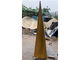 Corrosion Stability Corten Steel Sculpture Rusted Garden Paper Plane Design