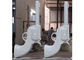 Painted White Large Contemporary Public Metal Gun Sculpture for Outdoor supplier
