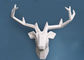 Metal Animal Painted Deer Stainless Steel Deer Wall Art Sculpture supplier