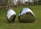 Mirror Polished Garden Art Stainless Steel Sculpture for Park supplier