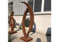 Factory Directly Sale Outdoor Garden Corten Steel Sculpture In Stock supplier