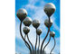 300cm High Modern Stainless Steel Landscape Art Sculpture supplier