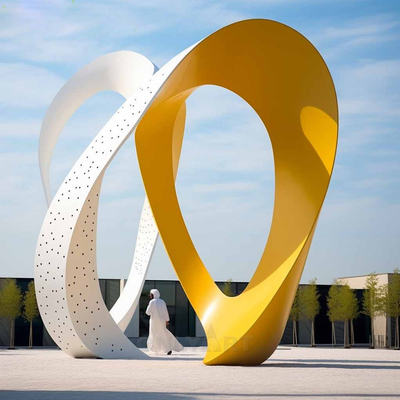 Abstract International Huge Architectural Circle Sculpture