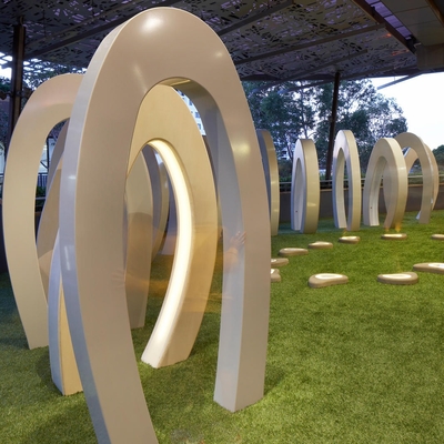 Good price Custom Public Outdoor Modern Decorative Steel Sculpture Metal Statue Manufacturer/Factory online