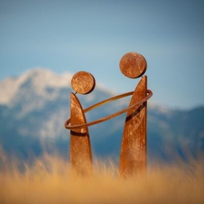 Corten Steel Sculpture Abstract Art for Outdoor/Garden Decoration Landscaping