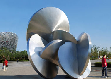 Good price Modern Decoration Large Outdoor Metal Sculptures All Stainless Steel 316L online