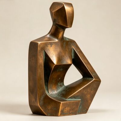 Metal Art Decor Bronze Copper Sculpture Statue Outdoor Steel Garden Landscaping