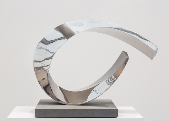 Good price OEM Abstract Polished 316 Stainless Steel Modern Sculpture For Indoor Decor online